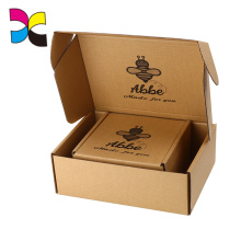 OEM Recyclable CMYK Custom Shipping Packaging Clothing Box Delivery